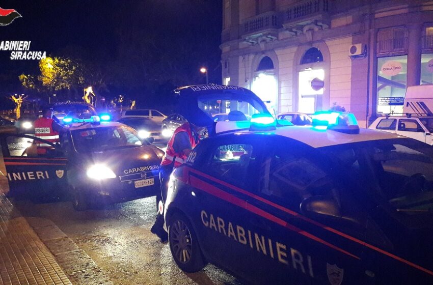  Siracusa sotto la lente d'ingrandimento: a supporto anche i carabinieri del 12° reggimento di Palermo