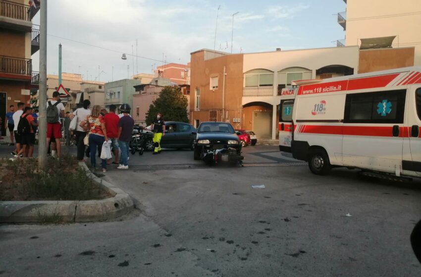  Siracusa. Incidente in viale Tunisi, scooterista soccorso dal 118