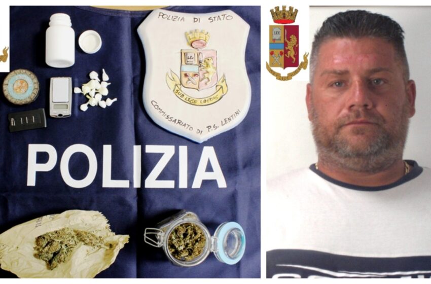 Cocaina e marijuana, presunto pusher arrestato e rimesso in libertà a Lentini