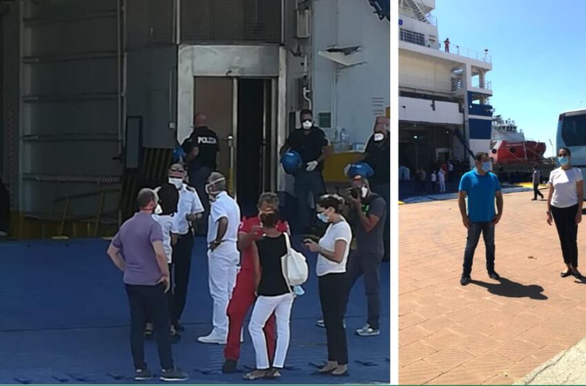  Trasbordati e trasferiti i 167 migranti non positivi scesi da nave Aurelia che ora lascia Augusta