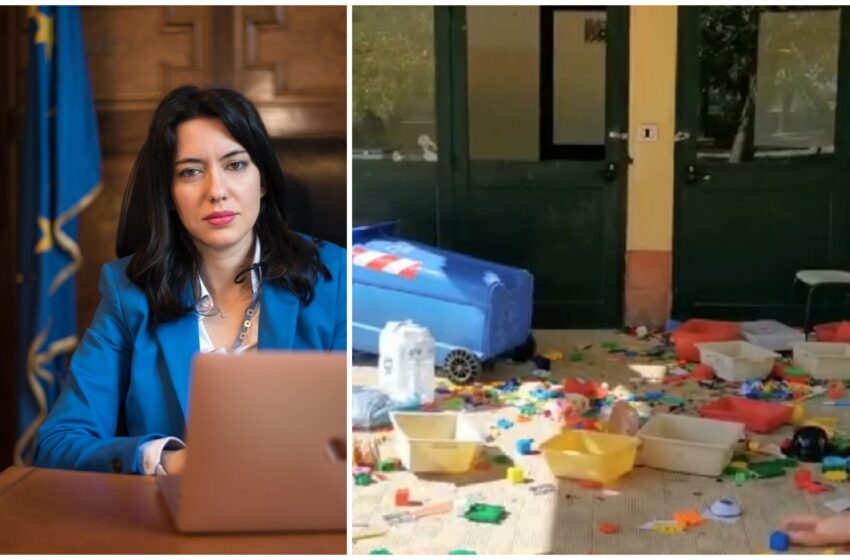  Scuola materna vandalizzata a Siracusa, il ministro Azzolina chiama la preside: "vi sosterremo"