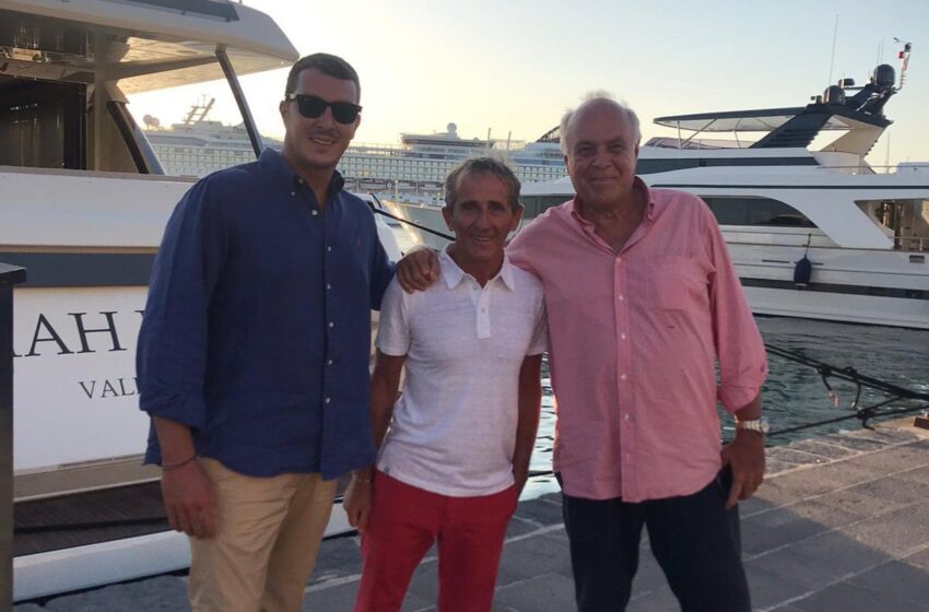  Alain Prost, l'amico di Siracusa: l'ex ferrarista in vacanza sceglie ancora la Marina
