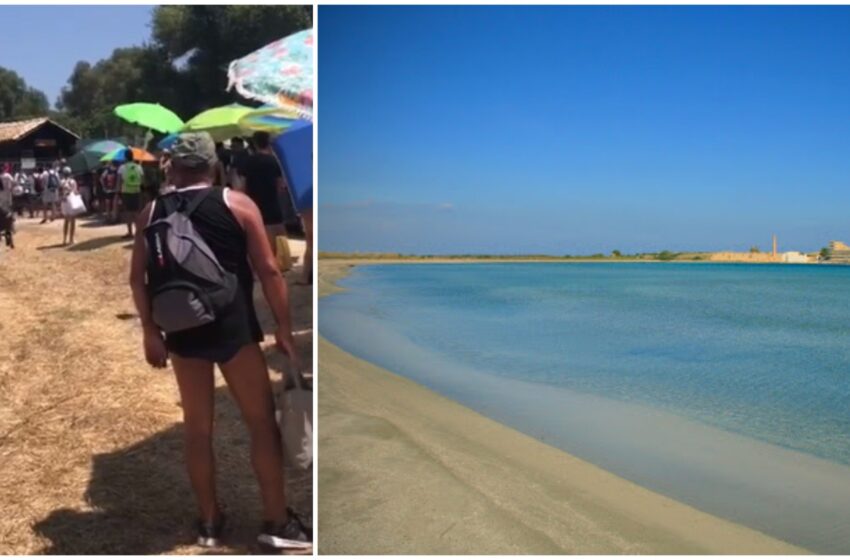  VIDEO. A Vendicari turisti in coda sotto il sole cocente per le norme anti-covid: è polemica