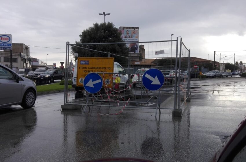  Ingresso Siracusa Sud, lavori in corso nel sistema di rotatorie: cambia la viabilità