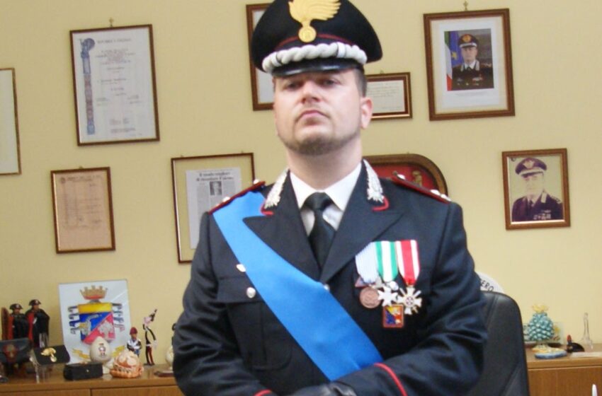  Il Maggiore Simone Clemente alla guida del Nucleo Investigativo dei Carabinieri