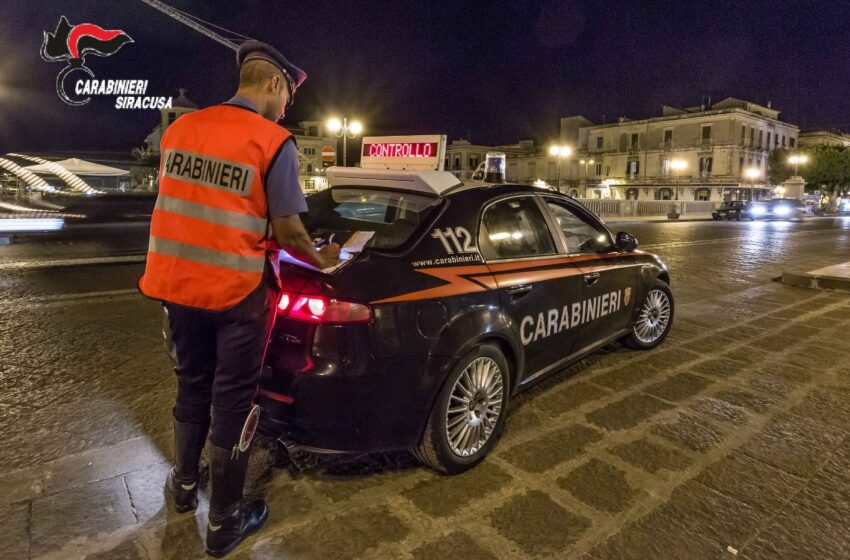  Siracusa. Ubriaco e molesto, mal sopporta la vista dei Carabinieri: arresto in Ortigia