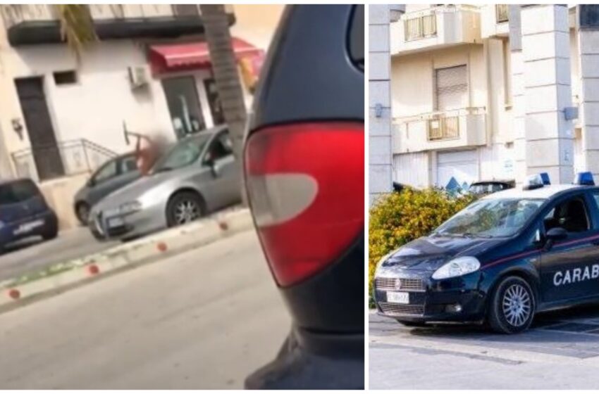  VIDEO. Incredibile a Noto, prende a picconate un'auto in sosta. Indagano i Carabinieri