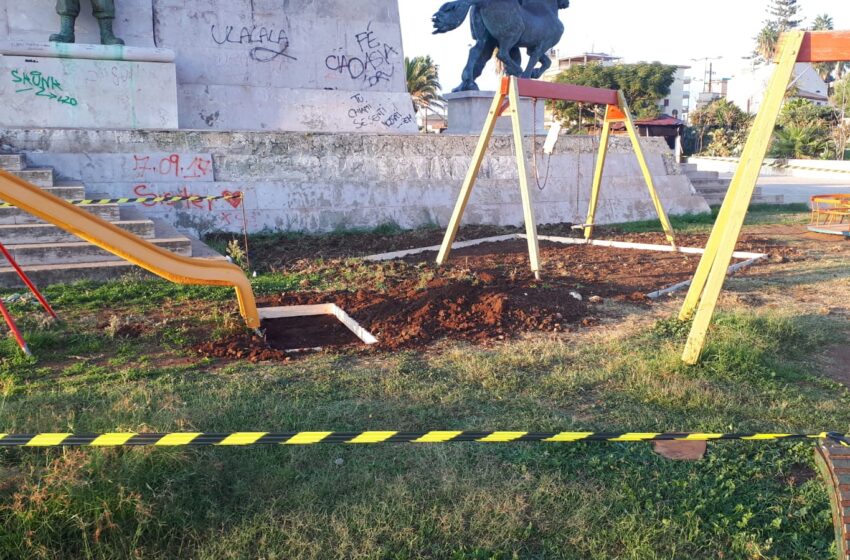  Siracusa. Monumento ai Caduti, al via la sistemazione dell'area giochi