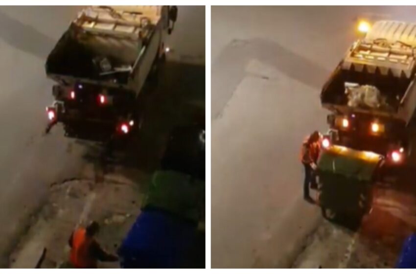 VIDEO. Carrellati della differenziata svuotati in un'unica vasca: "Colpa di chi li usa come cassonetti"