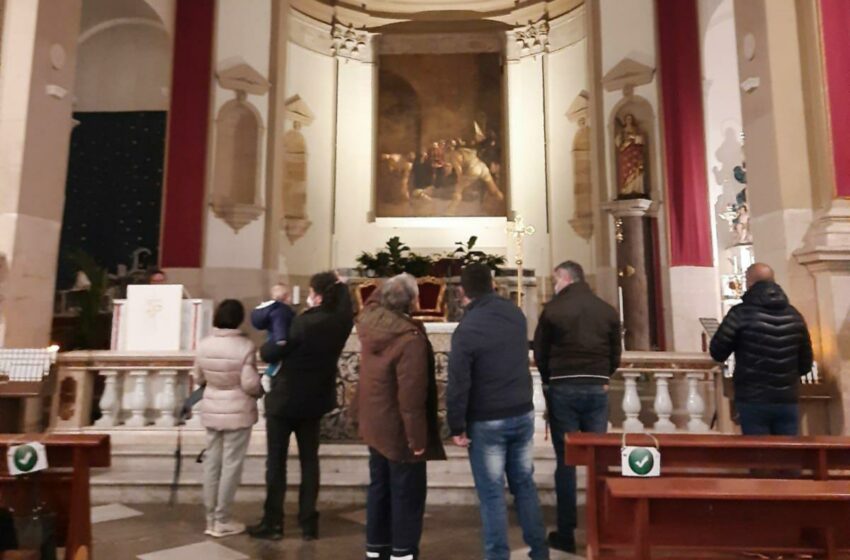  Il ritorno del Caravaggio in Borgata attira i primi visitatori, "che emozione"