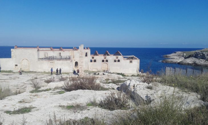  Siracusa. Lavori all'ex Tonnara di Santa Panagia, sopralluogo dell'assessore Samonà