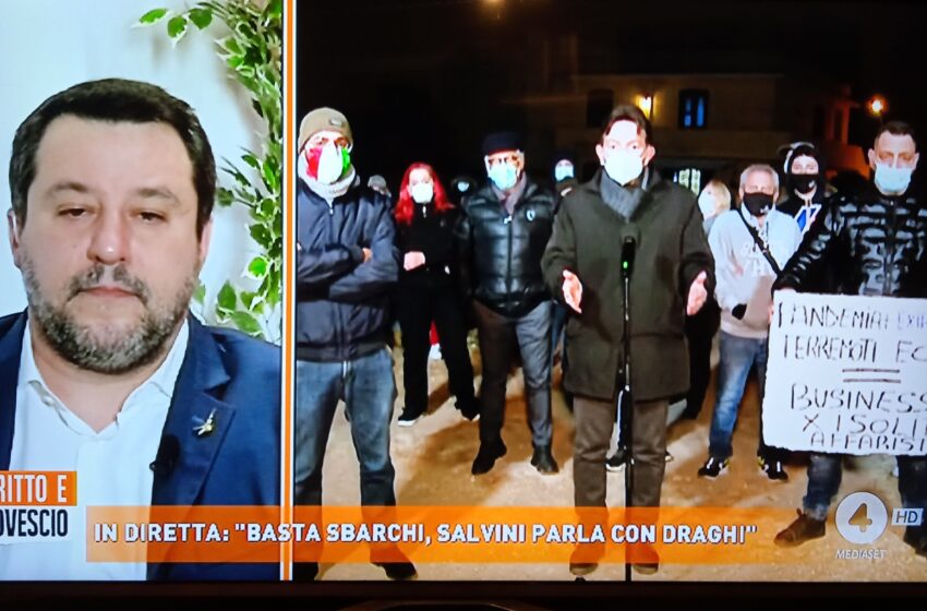  Villaggio Cassibile, Salvini pronto a prendere posizione: dissidenti in diretta su Rete4