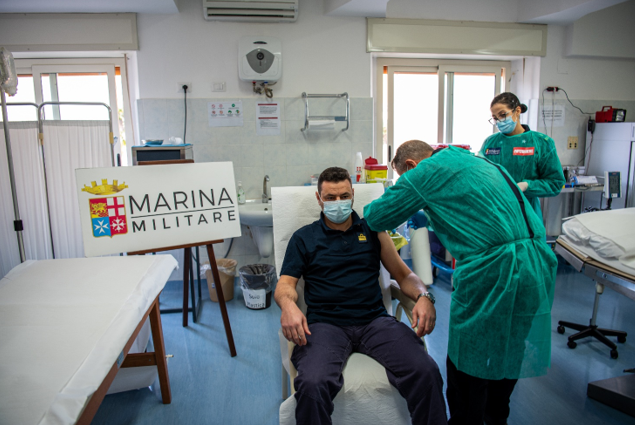  Via alle vaccinazioni anti Covid per il personale della Marina Militare di Augusta