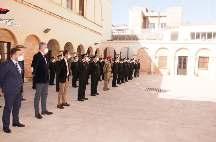  Visita a Siracusa del comandante Interregionale dei Carabinieri