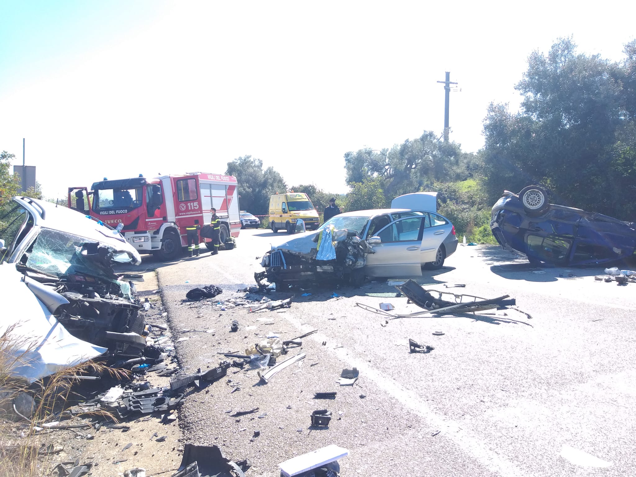 Tragico incidente sulla Maremonti sale a due il bilancio delle vittime