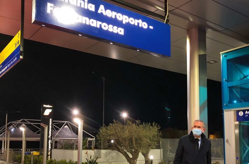  Oggi la prima fermata in treno all'aeroporto di Catania: da Siracusa a Fontanarossa in un'ora
