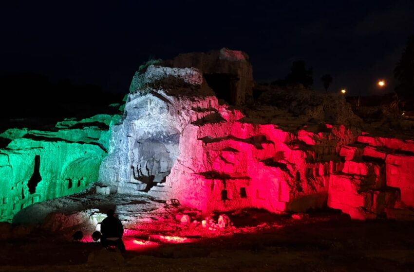  Festa della Liberazione, il Tricolore veste la Tomba di Archimede. A Noto, corona di alloro