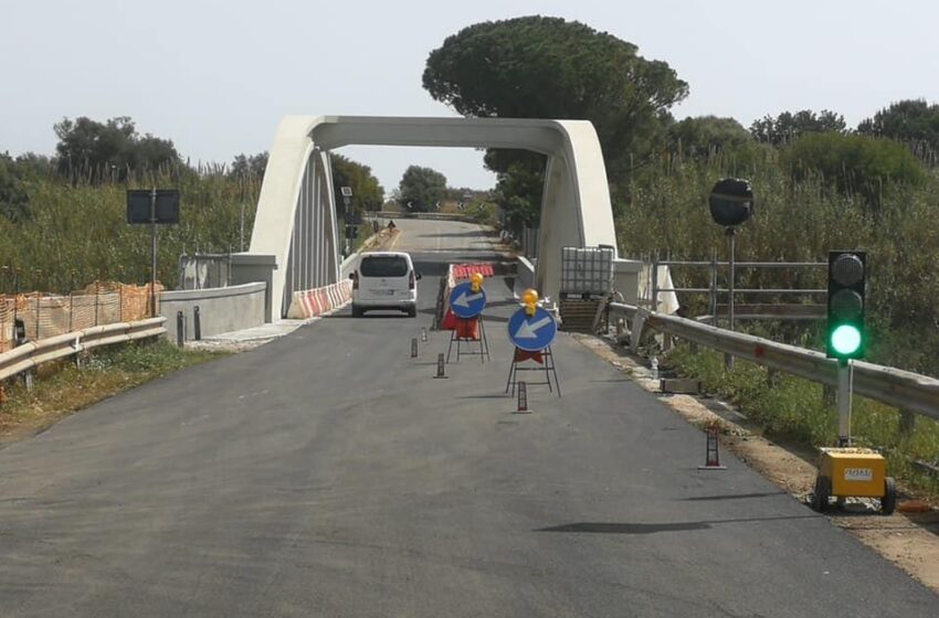  Ponte Cassibile, lavori avanti veloce e la Statale 115 riapre al traffico