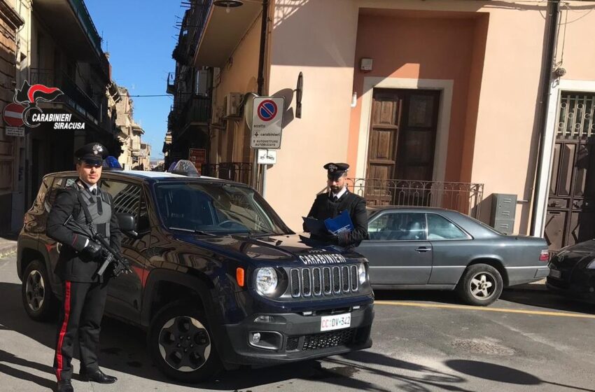  In giro per Francofonte, ma era ai domiciliari. Arrestato dai Carabinieri pregiudicato 34enne