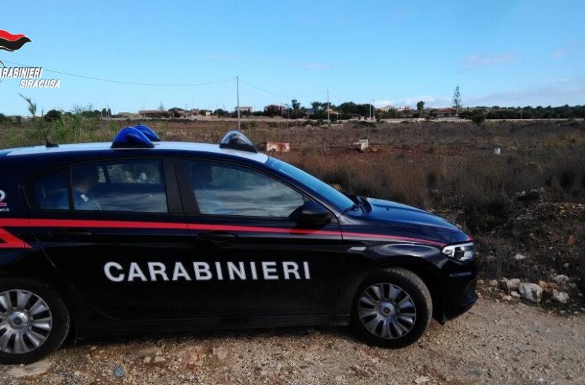  Siracusa. Un terreno trasformato in discarica abusiva edile, due denunciati