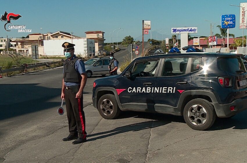  Siracusa. Controlli in Zona Arancione, il bilancio dei carabinieri: multe per 64 mila euro e casi limite