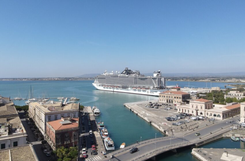  Siracusa affascina. La Msc: "emozionati, vorremmo riconfermarla anche per i prossimi anni"