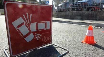  Siracusa. Incidente in via Necropoli Grotticelle, due auto ed un mezzo Tekra: traffico in tilt