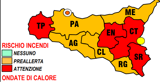  Ondate di calore e rischio incendi, martedì da allerta rossa per la provincia di Siracusa