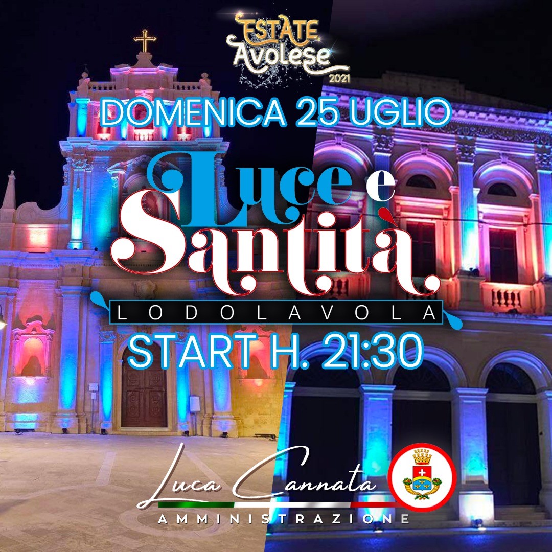 Luce e Santità ad Avola attesa per l’evento di questa sera in piazza