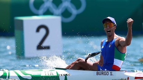  Olimpiadi di Tokyo, Burgo ci riprova: è semifinale nel K2 in coppia con Beccaro