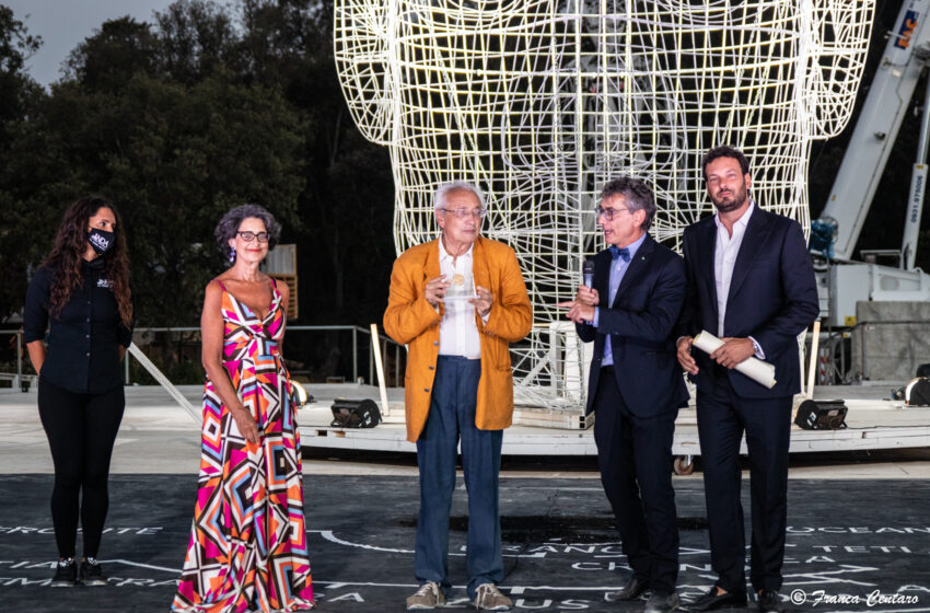  Eschilo d’Oro a Guido Paduano, la consegna al teatro greco di Siracusa