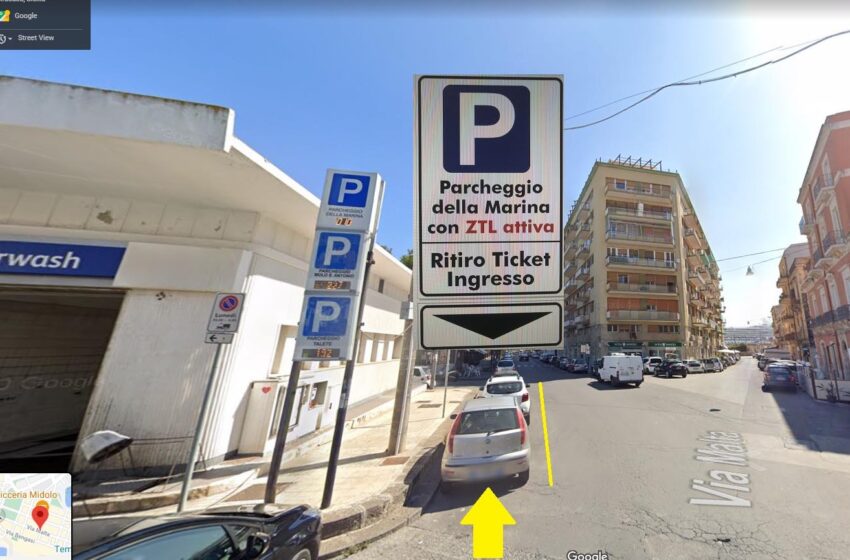  Parcheggio Marina e la Ztl: per accedervi senza multa, necessario ticket di prenotazione