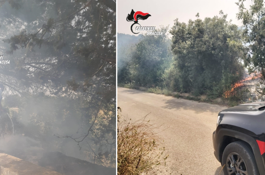  Il  terribile incendio di Buscemi, denunciato imprenditore: avrebbe appiccato il fuoco