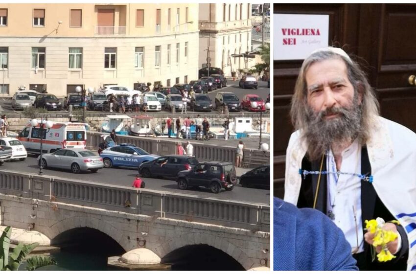  E’ di Giovanni Giudice il corpo rinvenuto sotto il ponte Umbertino: “era molto giù”