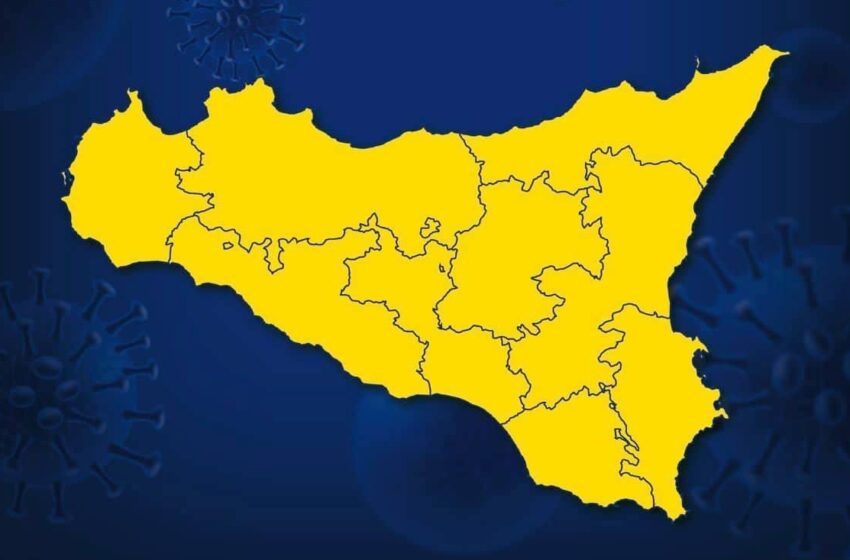  Sicilia in zona gialla da lunedì, cosa cambia: obbligo di mascherina all’aperto e poche restrizioni