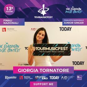  La siracusana Giorgia Tornatore alle finali del Tour Music Fest: 14 anni e un grande talento