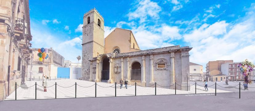  Siracusa. Una nuova pavimentazione per il sagrato di Santa Lucia, prima pietra lunedì