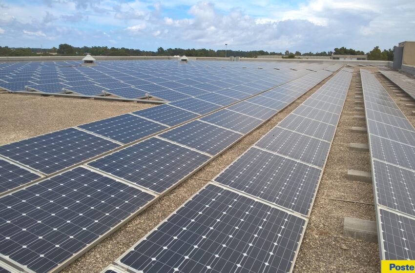  La strategia “green” di Poste Italiane passa anche da Siracusa: led e fotovoltaico