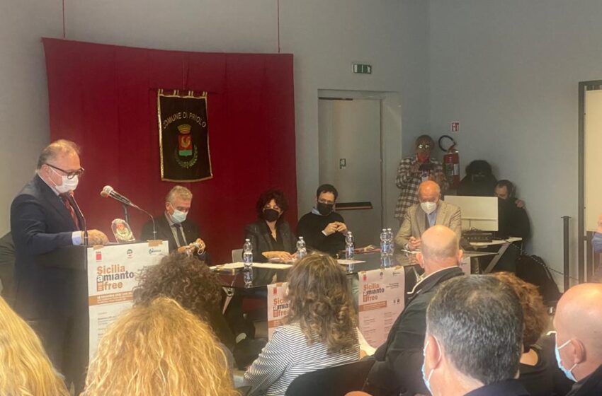  Amianto, incontro-dibattito a Priolo: piena attuazione della legge Gianni del 2014