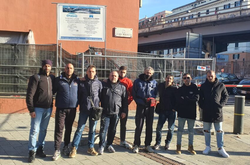  Operai siracusani bloccati a Genova: dall’oggi al domani fuori dal cantiere e senza un soldo