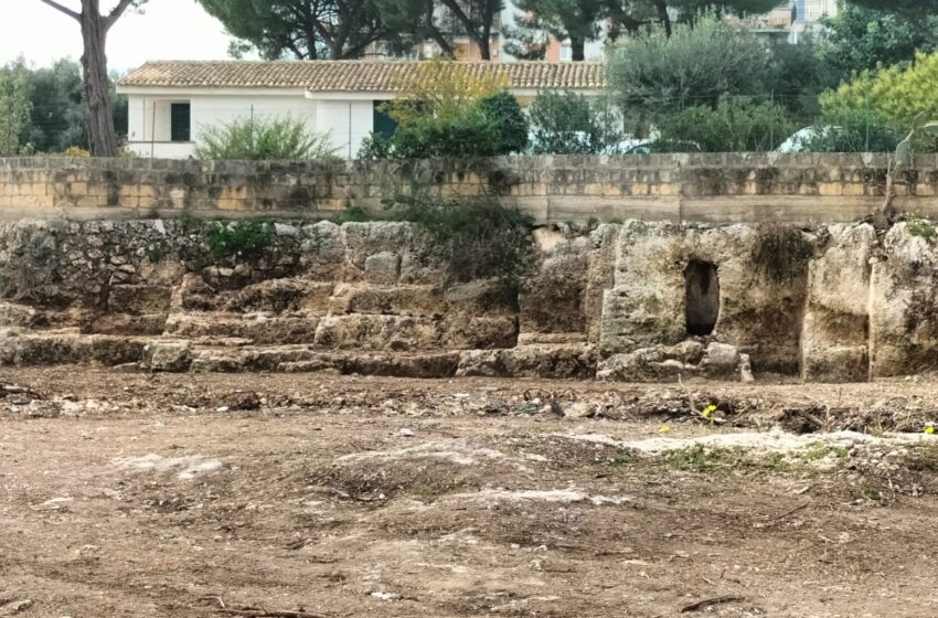  Nel cantiere per il parcheggio “emergono” i resti di una agorà della Siracusa greca