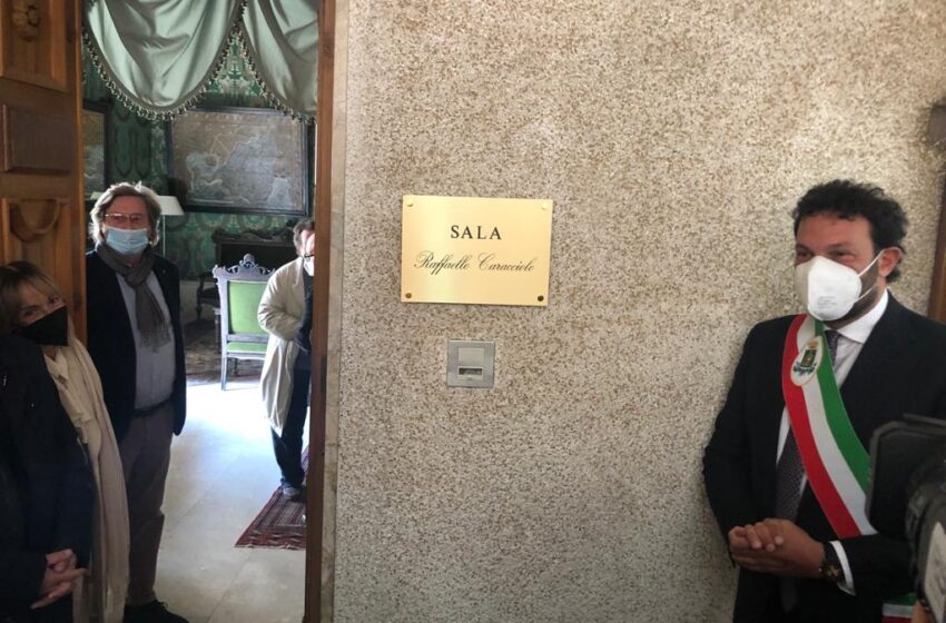 Intitolata alla memoria di Raffaello Caracciolo la “sala verde” del Vermexio