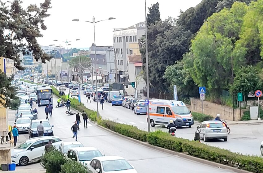 Siracusa. Grave incidente stradale in viale Teracati: motociclista in rianimazione