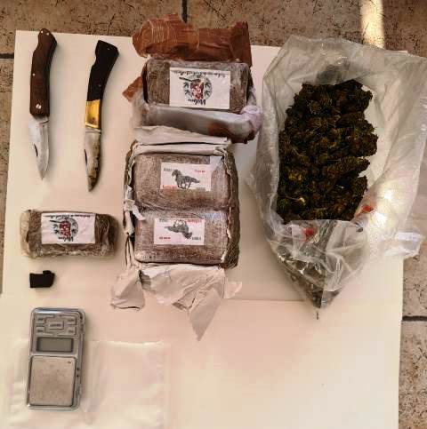  Siracusa. Droga, 1,6 kg di hashish e marijuana: sequestro della Mobile, due arresti