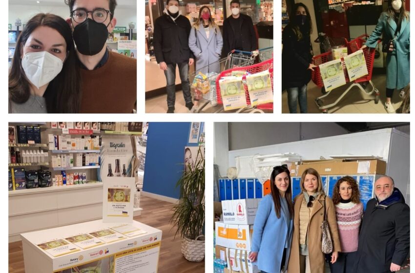 Siracusa. Farmaci e beni di prima necessità per l’Ucraina: raccolta di Rotary e Rotaract