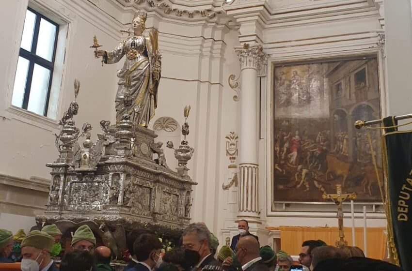  Il maltempo condiziona la Festa di Santa Lucia: rinviata la processione dell’8 maggio