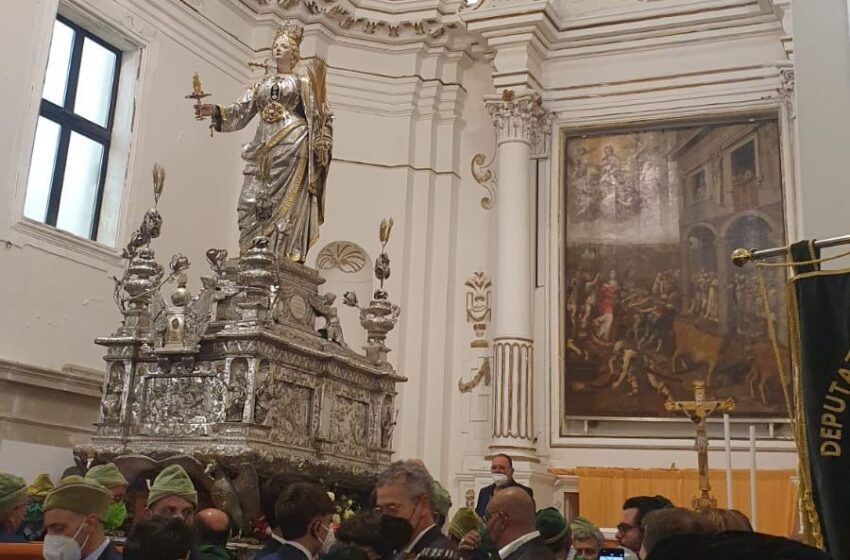  Santa Lucia, questa volta è tutto a posto: sabato la processione dell’Ottava di maggio