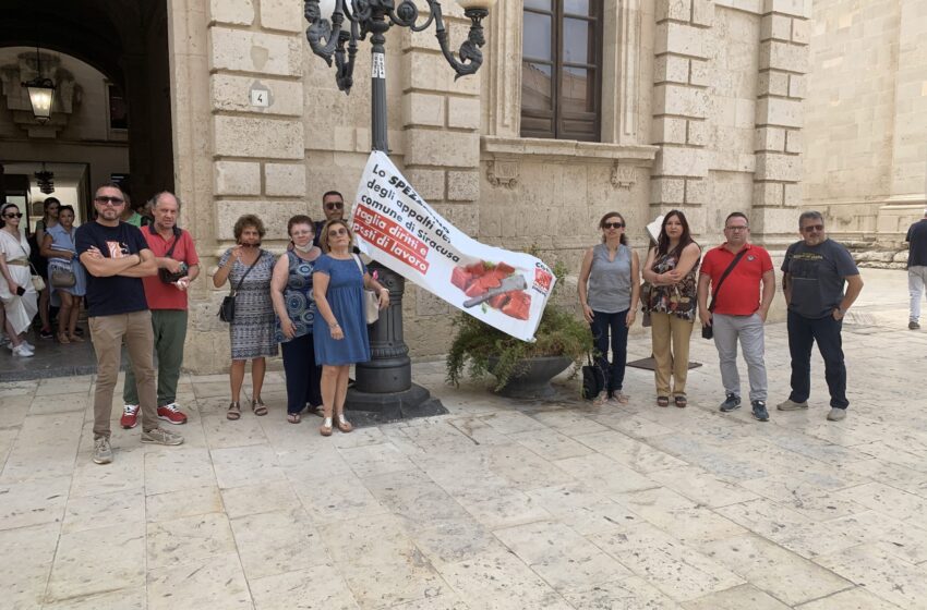  Archiviazione digitale, sit-in al Vermexio: “Scade l’appalto, nessuna certezza”