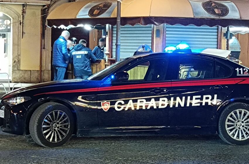  Controlli straordinari: sequestrate Api Calessino, multe a locali per musica ad alto volume