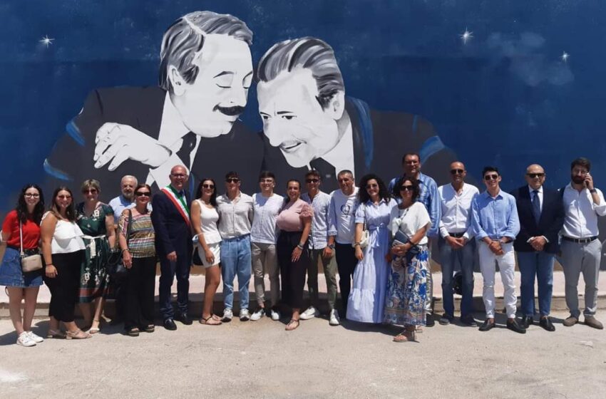  Trent’anni dalla strage di via D’Amelio: ad Augusta svelato il “murales degli Eroi”